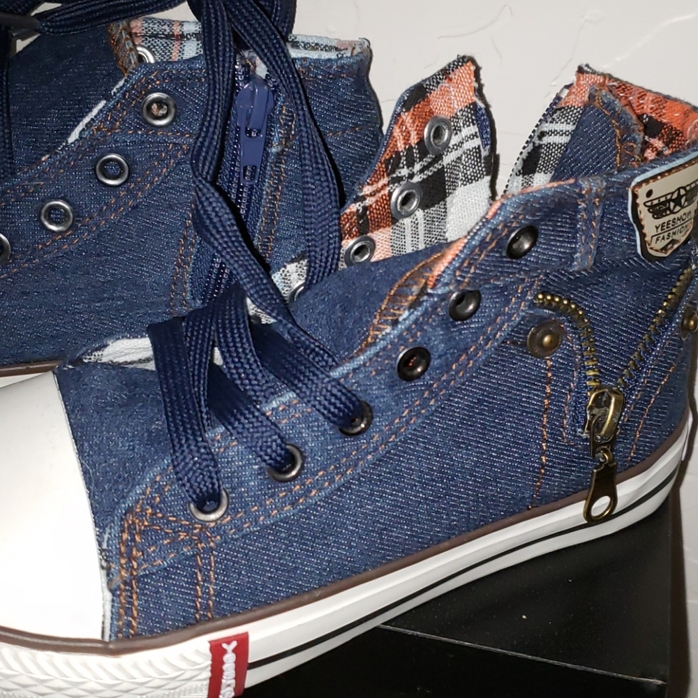 Zipper High Tops - Picture 5 of 14